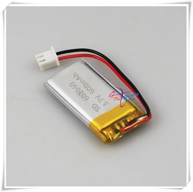 li-po XHR-2P 600mAh 602040 3.7V lithium polymer battery MP3 point reading pen scan code instrument intelligent instrument
