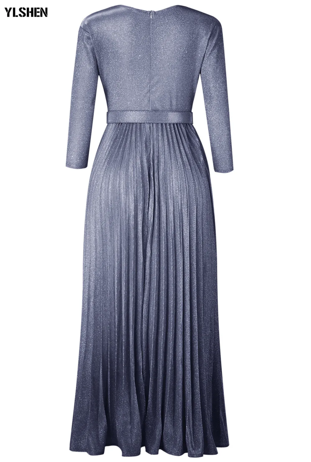 African Dresses for Women Dashiki African Clothes Pleated Skirts Bazin Riche Sexy Chiffon Ruffle Sleeve Robe Evening Long Dress 22