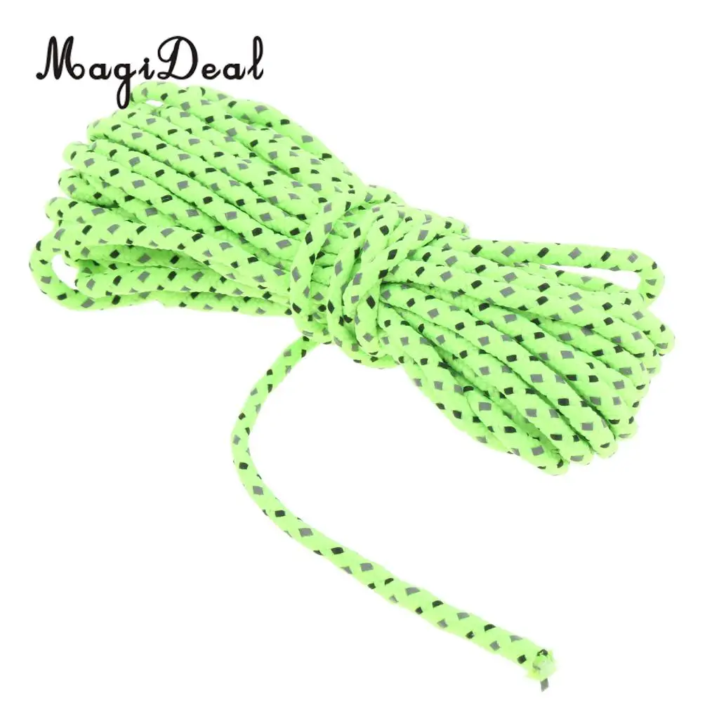 Awning Line Cord Tarp Reflective Tent Rope Guy Guide Cord Clothesline Tarp Multiuse Camping Accessories