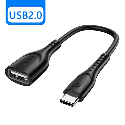 Адаптер Tiegem USB C OTG кабель type C к USB 3,0 USB 2,0 Thunderbolt 3 OTG type-C адаптер для samsung Xiaomi MacBook USBC OTG - Цвет: USB 2.0