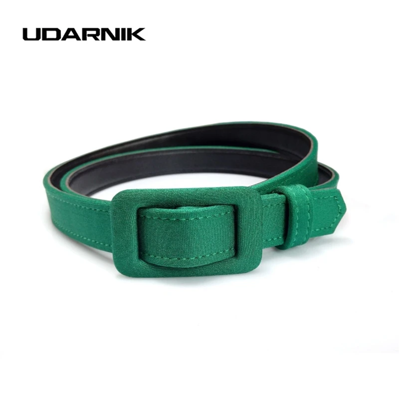 Женский однотонный ремень 102x2 см 200 405|thin belt|belt blackdress belt |