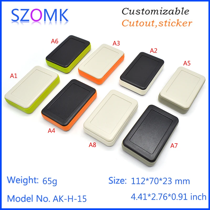 szomk small plastic case for electronic equipment plastic housing for enclosure pcb design junction box tv box abs material plastic casing (37)