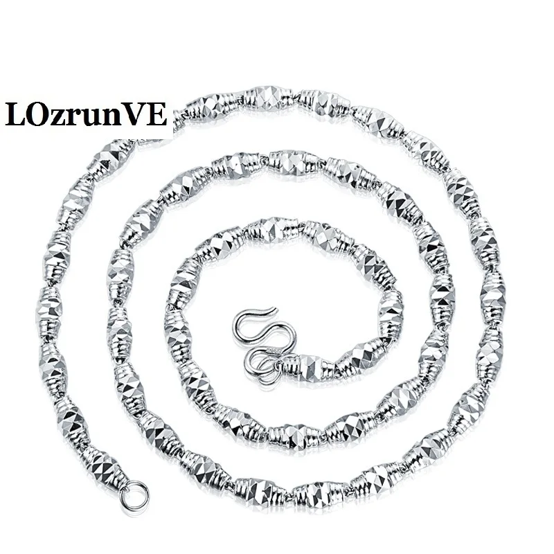 

Overwatch Promotion Moana Choker Lozrunve 2018 925 Silver, Korean Men's Domineering Thick Neck Necklace Plated Pendant Clavicle