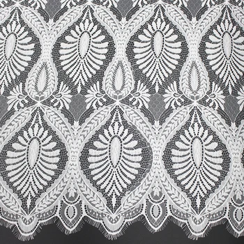 

3M/piece High Content of Cotton Black Lace Fabric Width 150CM Home Furnishing Decorations DIY Manual Fashion Dress Accessories