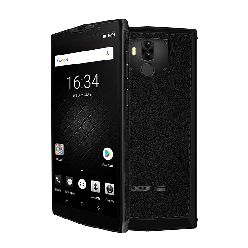 DOOGEE BL9000, 4G, 6 ГБ, 64 ГБ, Helio P23, Восьмиядерный, 5V5A, флэш-зарядка, 9000 мА/ч, Беспроводная зарядка, 5,99 дюйма, FHD+ Android 8,1 - Цвет: Black