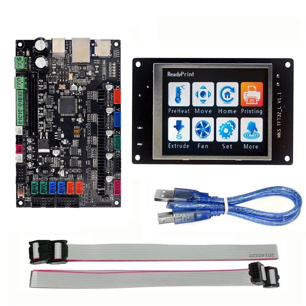 3D printer 32bit Arm platform Smooth control board MKS SBASE V1 3 MKS TFT32 3 2