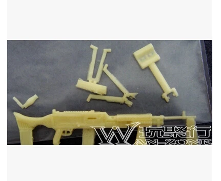 1 35 WW2 soldier Scene model accessories WWII Resin Model of M240 gun
