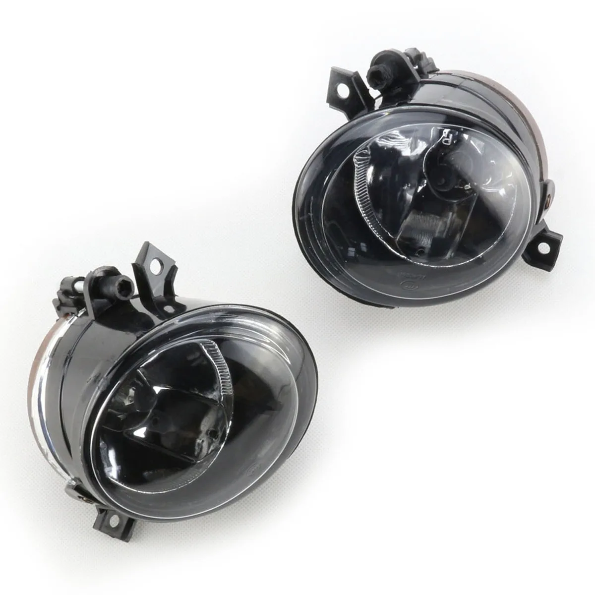 Pair Front Bumper Convex Lens Driving font b Lamp b font Fog Light for VW Golf