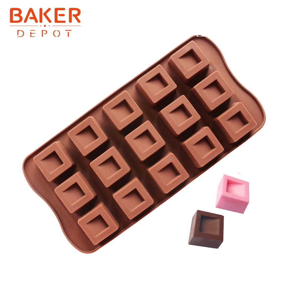 BAKER DEPOT, силиконовая форма для шоколада, конфет, липкое мыло, форма для льда, jello, форма для печенья, кондитерских изделий, украшения торта, кондитерские инструменты для выпечки - Цвет: CDSM-084