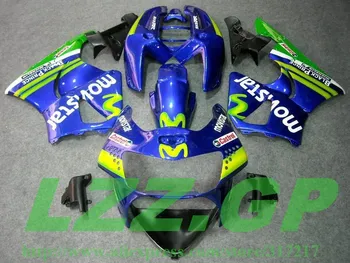 

Green Blue Fairings for HONDA CBR900RR 919 98 99 CBR 900RR 1998 1999 CBR919 1998 1999 fairing parts LZZ.GP
