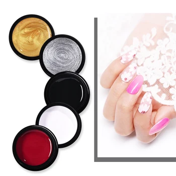 

NICOLE DIARY 5ml Painting Gel Polish Varnish Drawing Soak Off UV Gel Nail Art Design for Nail Decoration