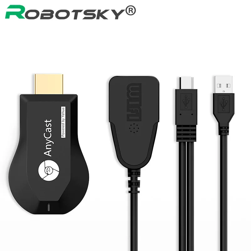 AnyCast M4 Plus Wireless HDMI WiFi Display Dongle Receiver 1080P HD Interface TV Stick DLNA Airplay Miracast for PC Android