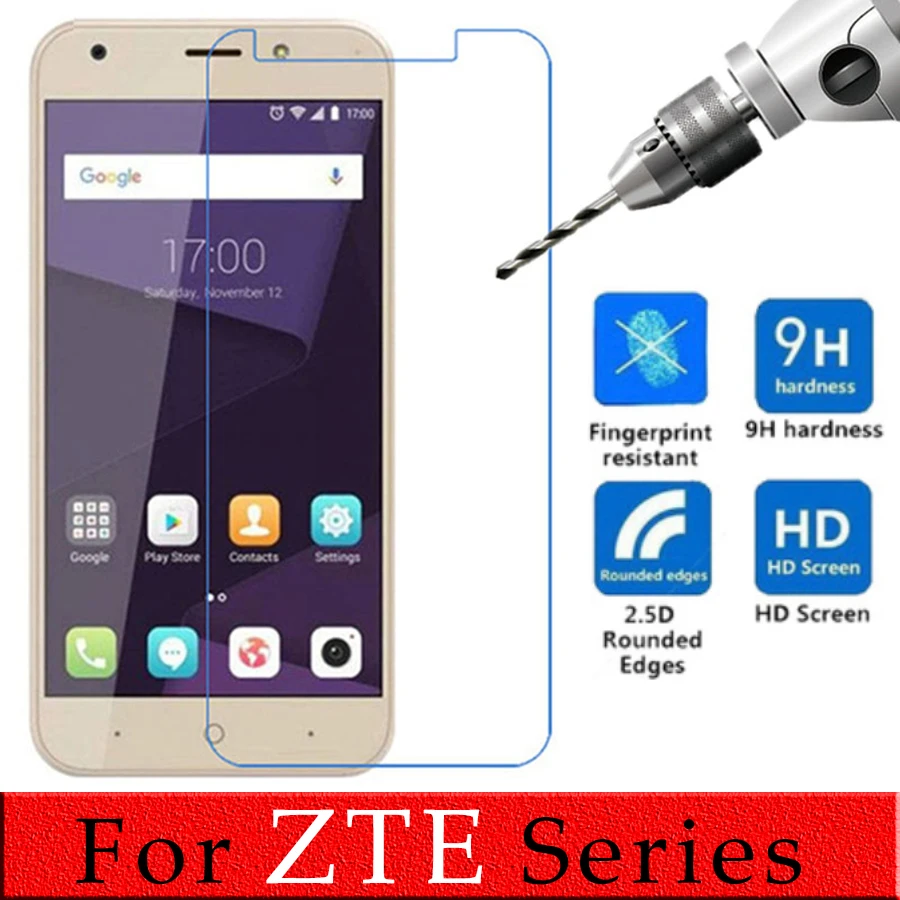 Защитное стекло для zte a520 лезвие из закаленного стекла a6 a610 plus a510 a512 a601 l5 l3
