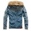 drop shipping 2022 new men jeans jacket and coats denim thick warm winter outwear S-4XL LBZ21 ► Photo 2/6