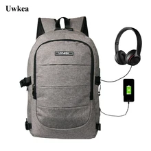 Hot Men Backpack USB Charging Password Prevent Theft Bag Large Capacity Stundet Backpacks Teens Travel Bag Laptop Bags