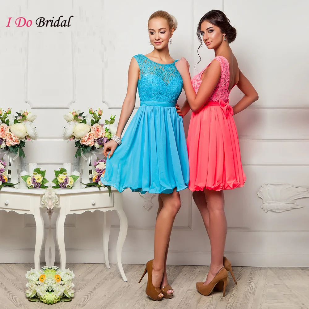 coral and turquoise bridesmaid dresses