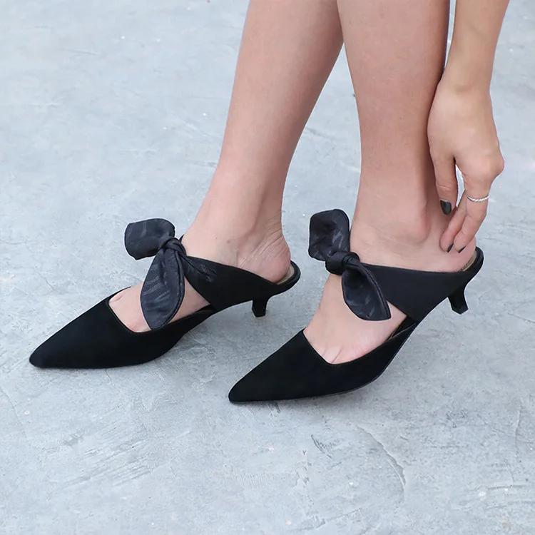 

2019 Leisure Single Velvet Shoes Women's Shoes Shoes Sharp Sandals