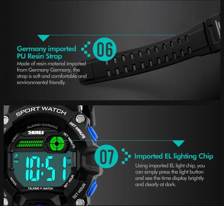 skmei talking watch
