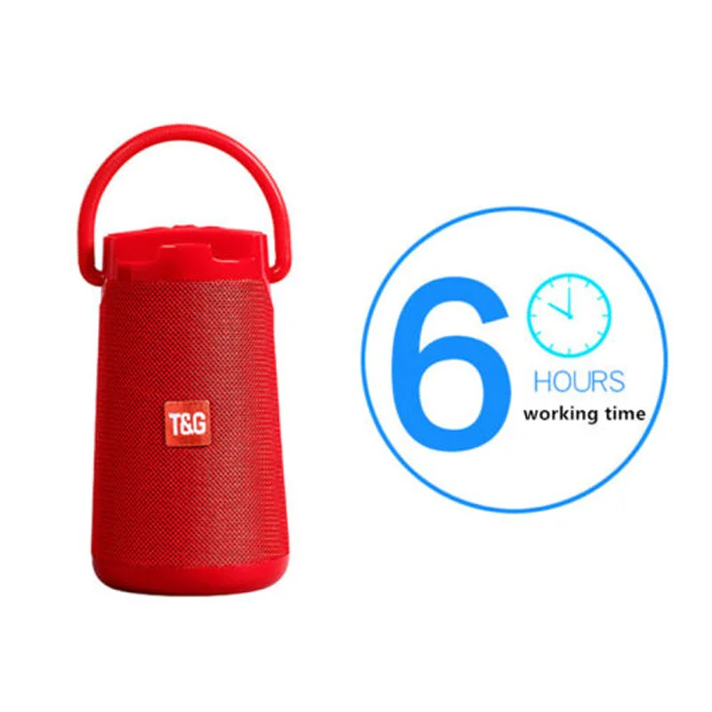 30W high power TG138 outdoor waterproof portable stereo wireless Bluetooth speaker car subwoofer support FM radio TF card AUX