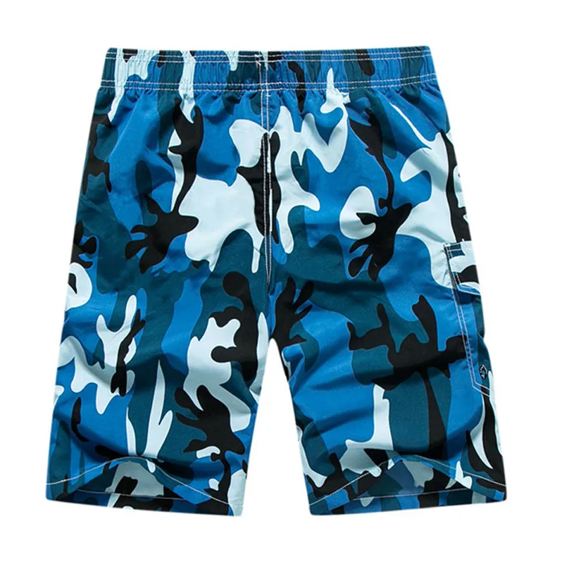 2019 New Men's Casual Camouflage Printing Beach Surfing Swimming Loose Quick Dry Short Pants Swim Briefs Beach Short #3j15 (7)