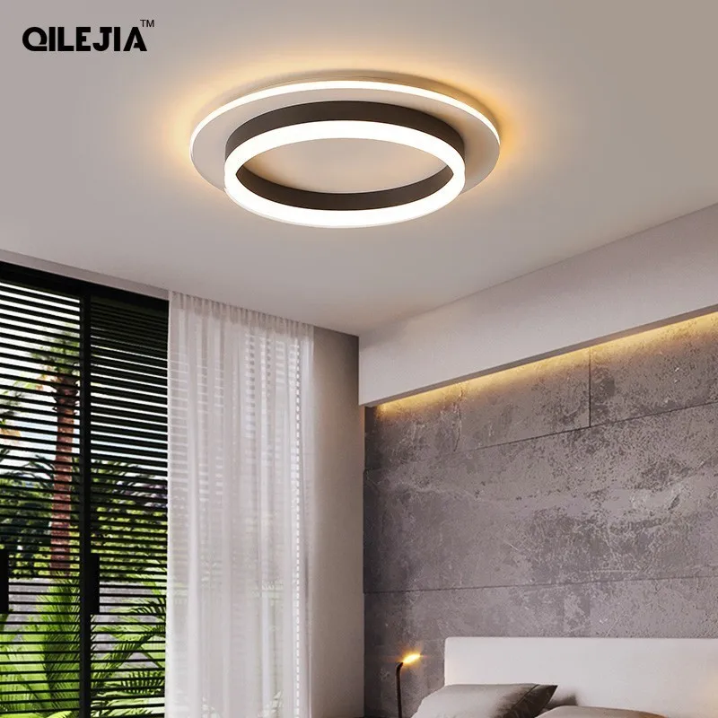 

LED modern chandelier lighting bedroom study restaurant balcony home decoration Lamparas remote control Dimming chandelier