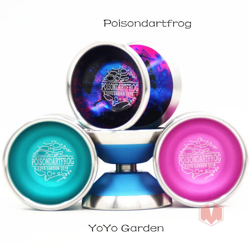 Новое поступление YYG Poisondartfrog yoyo маленький металлический yoyo Professional Классические игрушки YOYO