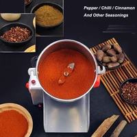 Pièces gratuites grande capacité 800G 3000W broyeur d'herbes Machine à café Grain épices moulin médecine blé mélangeur aliments secs broyeur 4