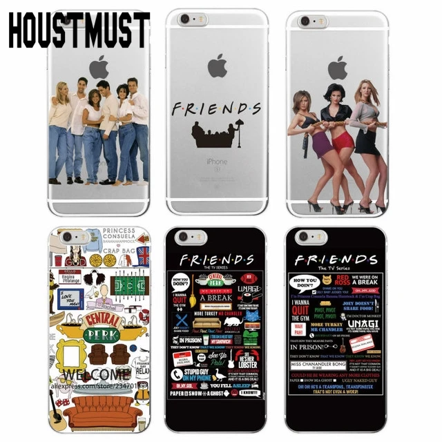 HOUSTMUST для iPhone 7 Plus 6 S 5 5S 8 X samsung с героями телесериала друзья забавные Central perk парка