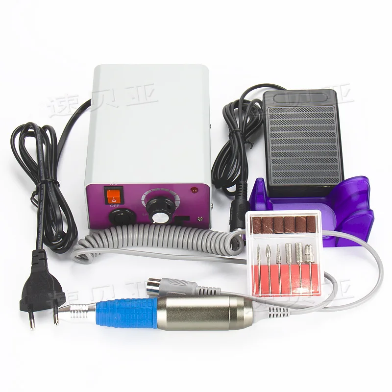 

25000RPM Electric Nail Drill Manicure Machine with pedal Polishing tool Suitable for pedicure and manicure nail art drill