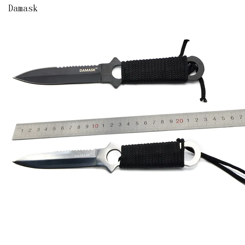 Top Selling Damask New Brand Stainless Steel Outdoor Knife High Quality