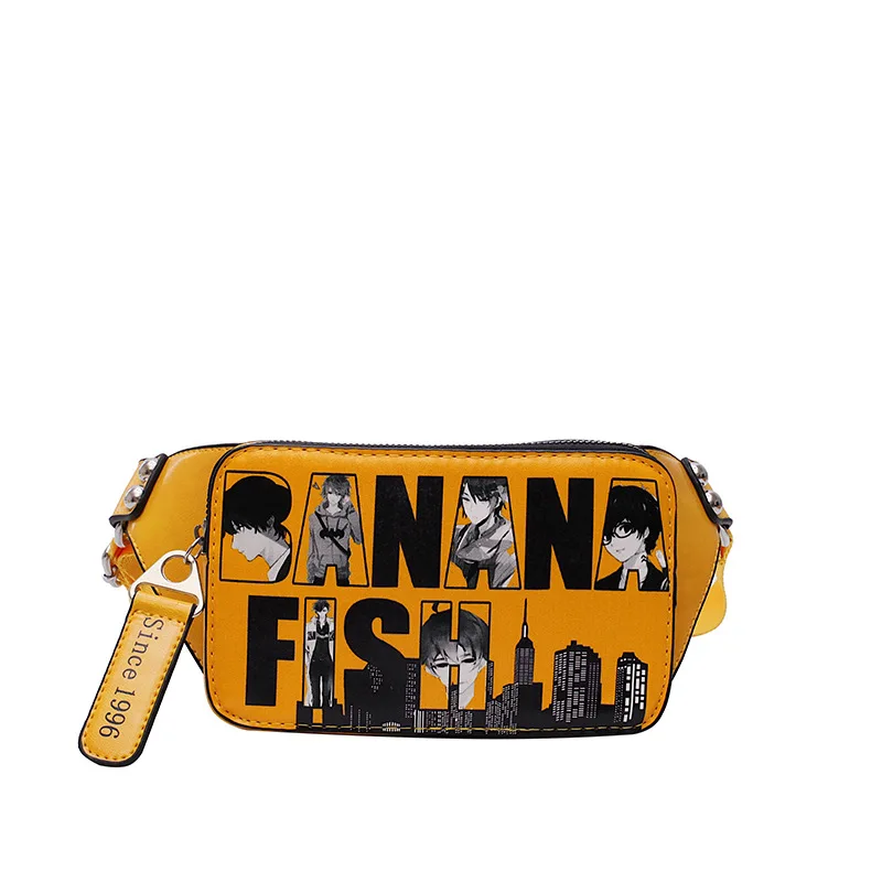 DIINOVIVO Фанни-пакеты с граффити для женщин дизайнерская нагрудная сумка модные кошельки для телефона поясная Сумка женская кожаная поясная сумка WHDV1190 - Цвет: Цвет: желтый