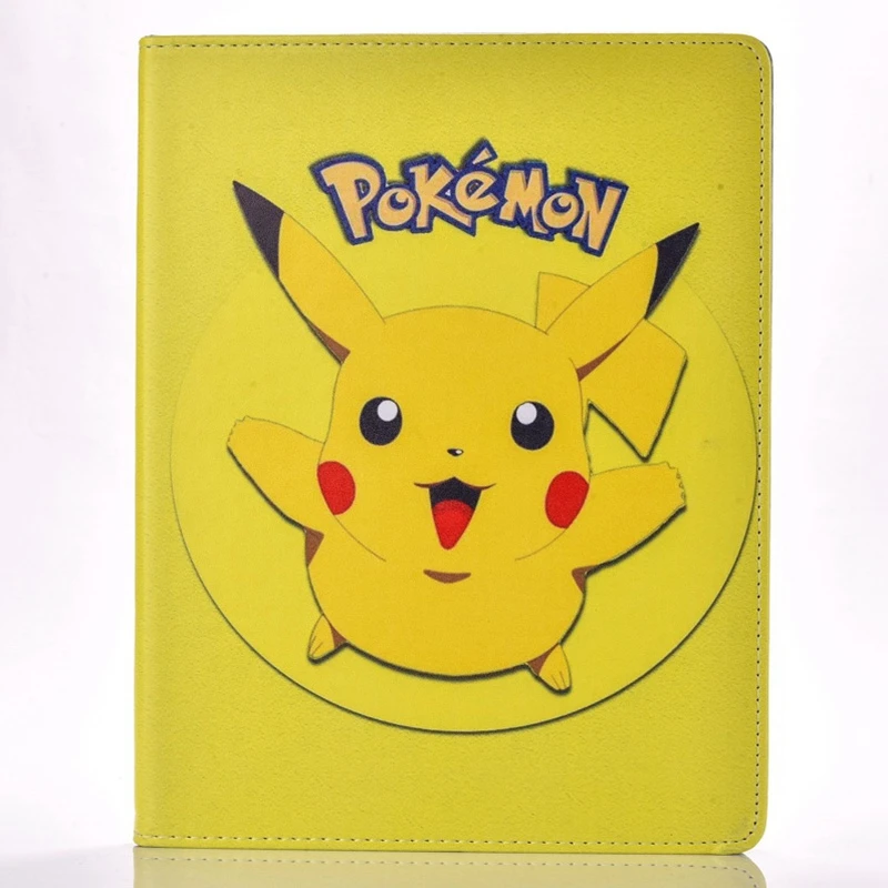 Appleのipad 2 3 4ポケモン行くかわいいピカチュウタブレットpuレザーカバーフリップスタンドシェルcoqueパラ タブレット 電子書籍 ケース Aliexpress
