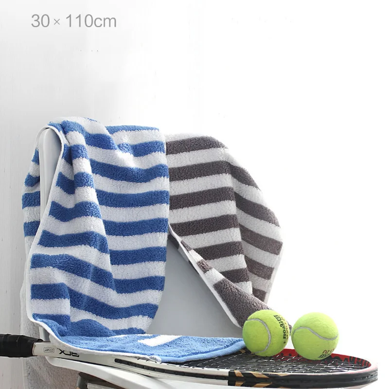 Xiaomi Mijia ZSH удлиненное полотенце 11,8x43,3 дюймов хлопковое Впитывающее водное полотенце высокого качества для семейного спорта