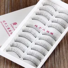 216# естественные, крест-накрест DIY накладные ресницы окуляры как ручной работы Поддельные ресницы искусственные ресницы для личного макияжа мате