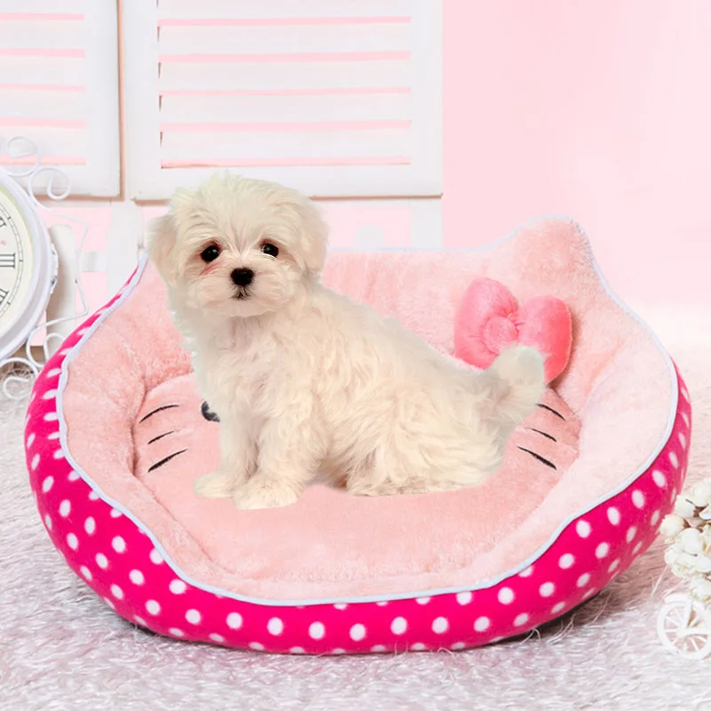 2019 Soft Dog Kennel Pet Beds Comfortable Nest Pink Cat Pet House Puppy Bed Pet Mats Winter Warming Animal Home Supplies ATB-257 2019 Soft Dog Kennel Pet Beds Comfortable Nest Pink Cat Pet House Puppy Bed Pet Mats Winter Warming Animal Home Supplies ATB-257