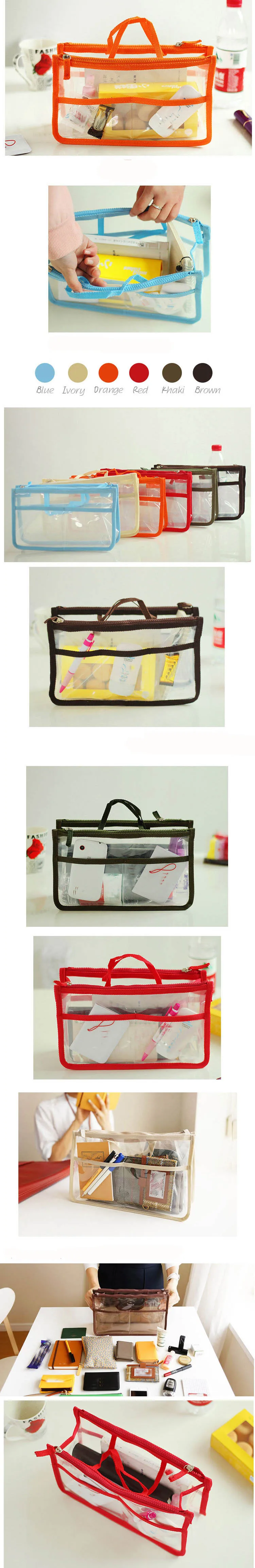 ПВХ прозрачная косметичка для женщин дорожный кейс для косметики Водонепроницаемый Косметический моющийся мешочек прозрачный необходимый Органайзер коробка для хранения