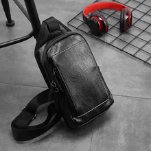 072918 Мужская нагрудная сумка newhotstacy