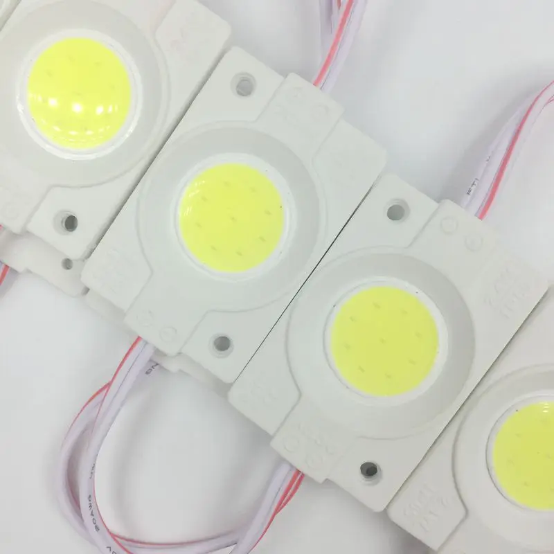 

led injection module round COB LED sign letter module light DC12V 2.4W 240lm IP65 46mm(L)*30mm(W)*3mm(H) aluminum PCB CE ROHS