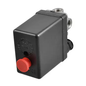 

4-port Air Compressor Pressure Switch Control Valve 115 PSI 8 Bar