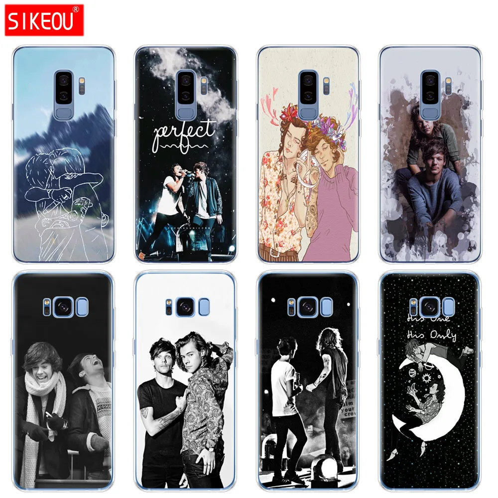 Силиконовый чехол для Samsung Galaxy S9 S8 S7 S6 edge S5 S4 S3 PLUS телефона Larry Stylinson|Бамперы| |