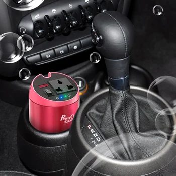 

XP Pure Sine Wave Car Power Inverter 12v 220v Inversor 12 v 220 v DC to AC Auto 230 Volt Voltage Converter Quick Charger QC 3.0