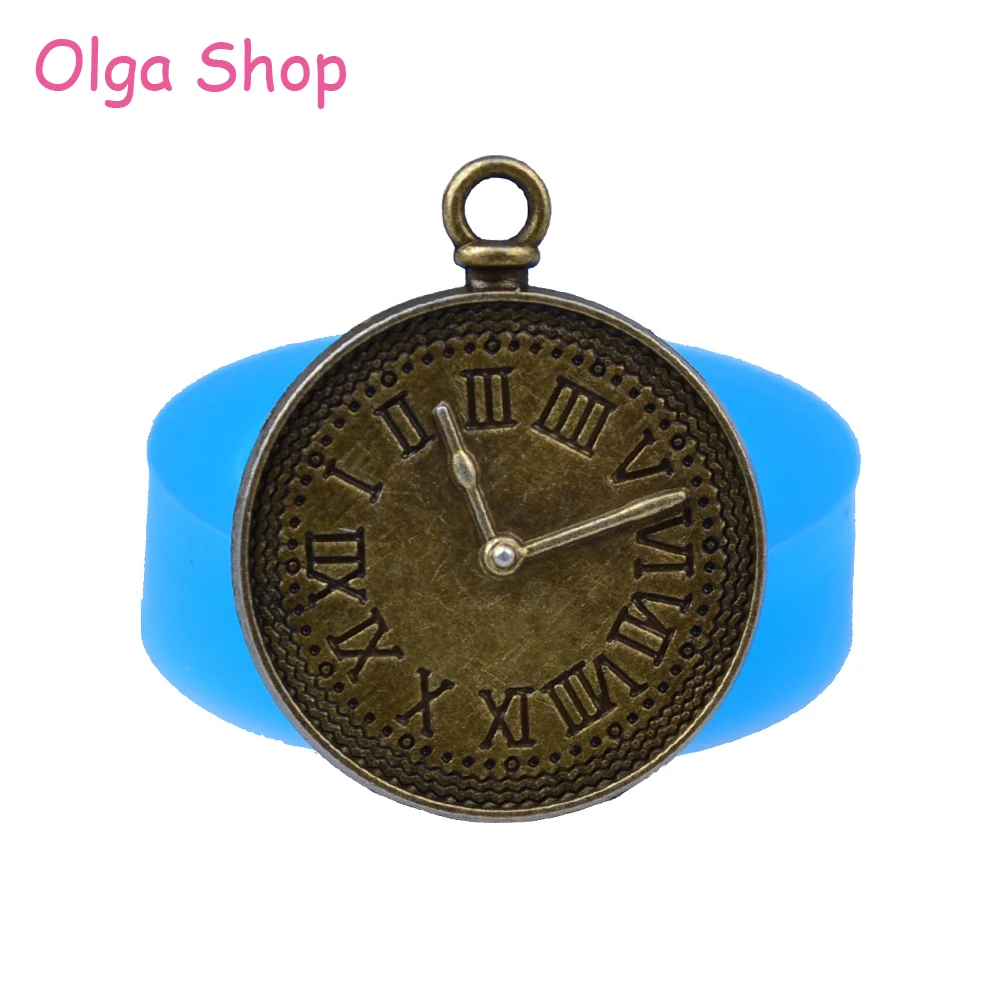 

PYL201 26.3mm Alarm Clock Pendant Silicone Mold - Sugarcraft, Fondant, Baking Tools, Fimo Clay, Candy, Resin, Chocolate, Jewelry