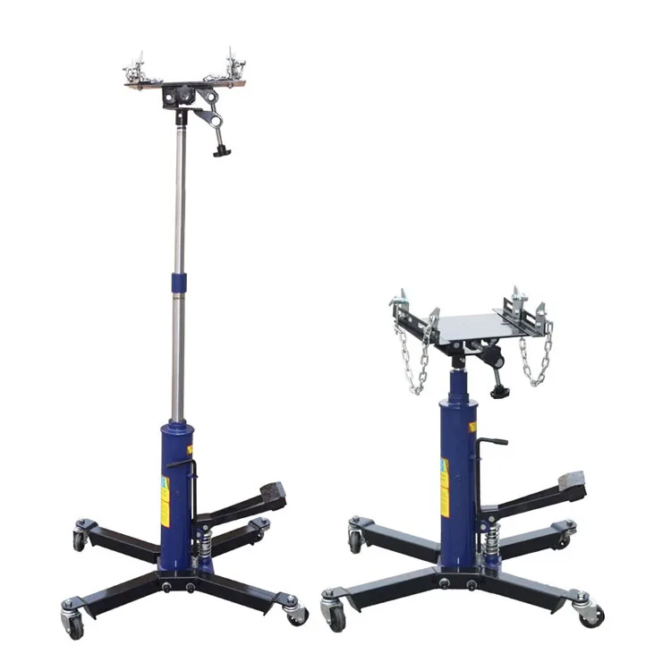 

0.5T Hydraulic Transmission Jack Double-cylinder Gearbox Carrier 1100LBS Foot Step Type Transmiss Lifting Machine