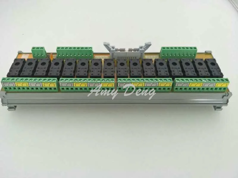 

16 way relay module, relay module, control panel, driver board, PLC expansion module, 16MR-X1
