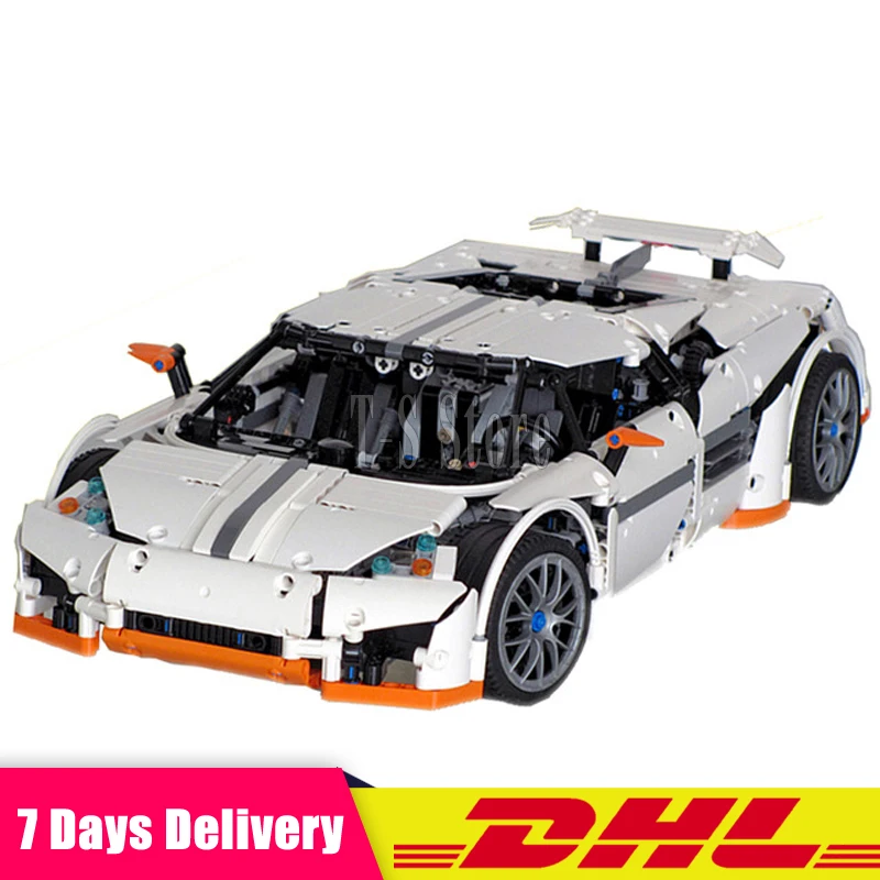 

Lepin 20052 The Predator Supercar Set MOC-2811 Assemblage Technic Series DIY Building Blocks Bricks as Educational Christmas Toy