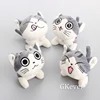 Anime 4 Pcs/Lot Chi Chis Sweet Home Cute Cat Plush Keychain Pendant Small Mini Stuffed Animals 4