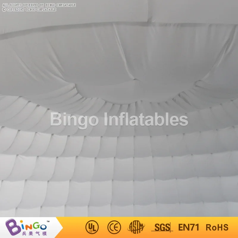  Free shipping 5X3X2.5 M inflatable half dome igloo for outdoor event durable inflatable dome tent f