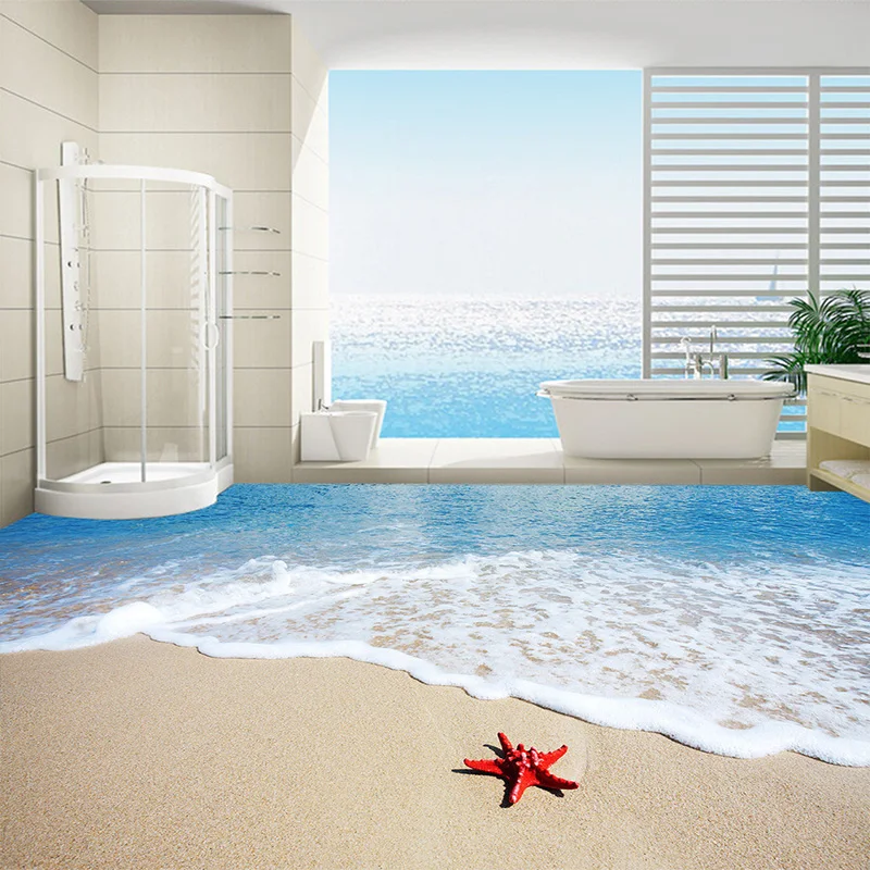 Beach Wall Mural beach wall mural promotion-shop for promotional beach wall mural Beach Wall Mural beach wall mural promotion-shop for promotional beach wall mural