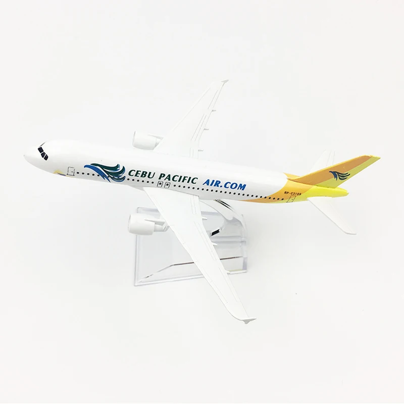 Филиппинский CEBU PACIFIC AIR модель аэроплана airairbus A320 16 см литье под давлением из
