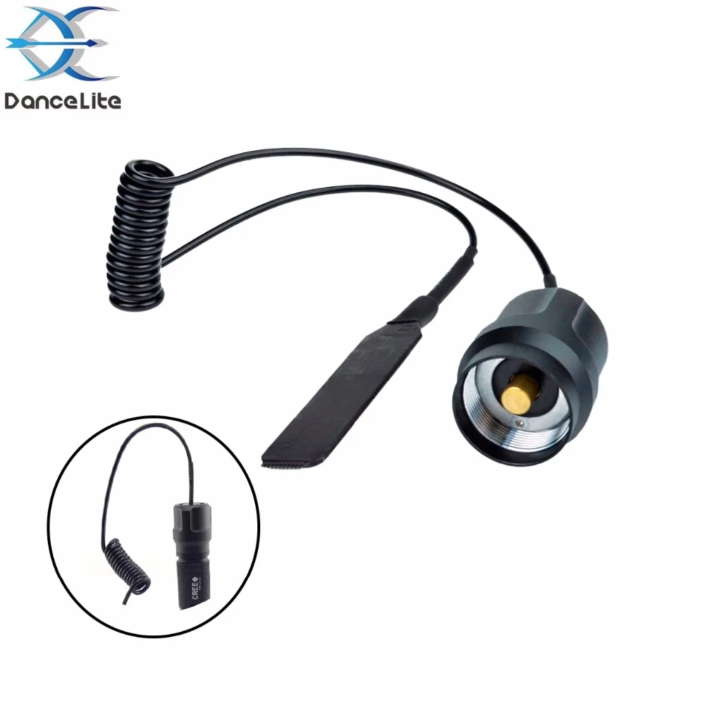 

1PC New Remote Pressure Switch For C8 / C12 LED Flashlight C8 Mouse Tail Quitely Switch (DIA 25.00MM)